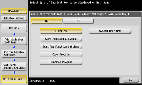 Control Panel