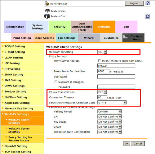 Web Management Tool
