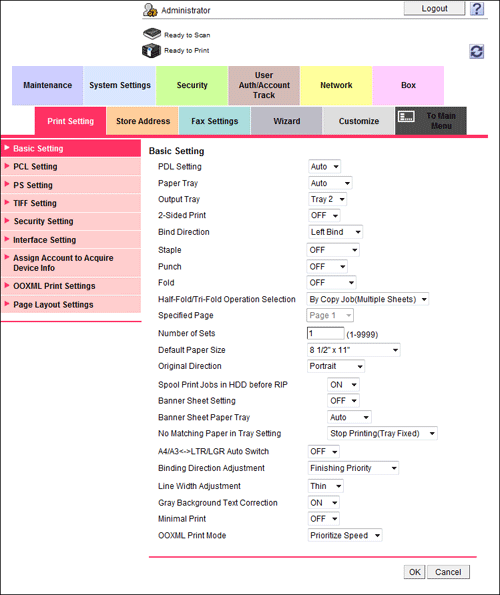 Web Management Tool