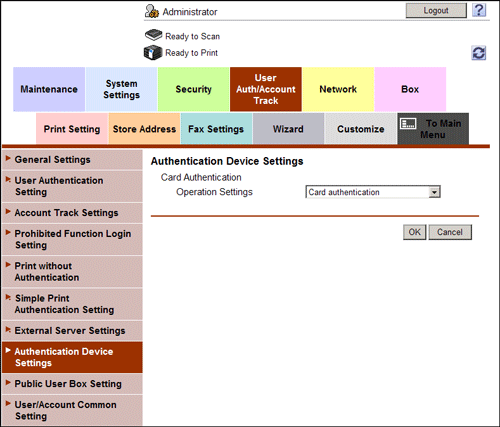 Web Management Tool