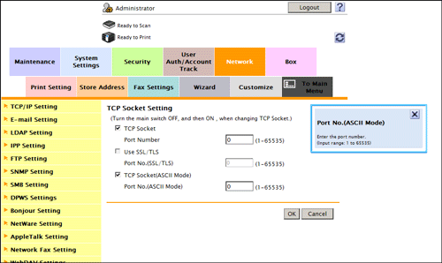 Web Management Tool