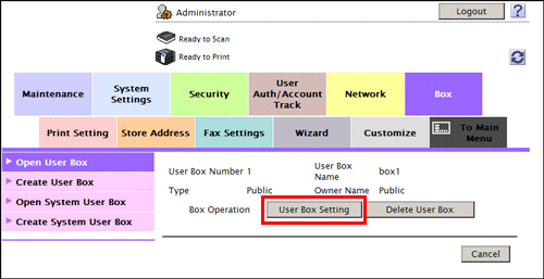 Web Management Tool